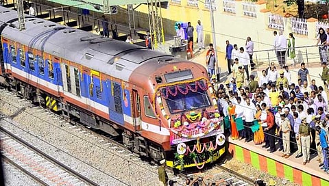 ಬಾಣಸವಾಡಿ-ವೈಟ್ ಫೀಲ್ಡ್ ನಡುವೆ ಹೊಸ ಡೆಮು ರೈಲು ಸಂಚಾರ ಪ್ರಾರಂಭ
