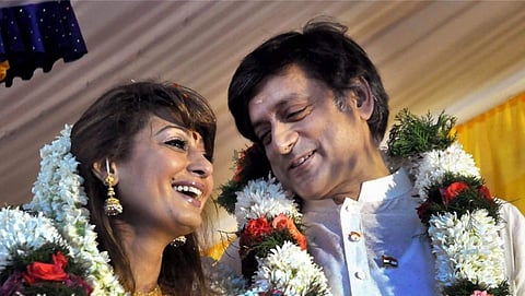 ಸುನಂದಾ ಪುಷ್ಕರ್, ಶಶಿ ತರೂರ್