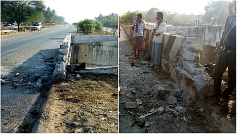 ಬೆಂಗಳೂರು: ರಸ್ತೆ ವಿಭಜಕಕ್ಕೆ ಕಾರು ಡಿಕ್ಕಿ, ಮೂವರು ಸಾವು