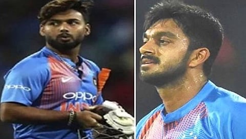 ವಿಜಯ್ ಶಂಕರ್-ರಿಷಬ್ ಪಂತ್