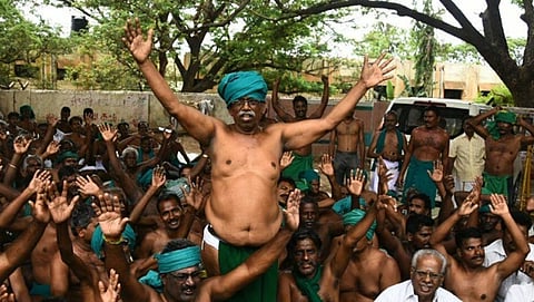 ರೈತರ ಪ್ರತಿಭಟನೆ (ಸಂಗ್ರಹ ಚಿತ್ರ)