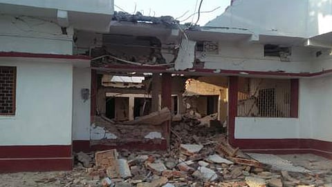 ಬಿಜೆಪಿ ಮುಖಂಡನ ಮನೆ ಧ್ವಂಸ