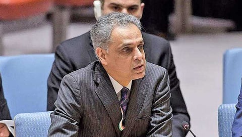 ಭಾರತದ ಕಾಯಂ ಪ್ರತಿನಿಧಿ ಸೈಯದ್ ಅಕ್ಬರುದ್ದೀನ್