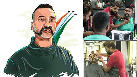 ಸಿಲಿಕಾನ್ ಸಿಟಿಯಲ್ಲಿ ಹೊಸ ಟ್ರೆಂಡ್ ಸೃಷ್ಟಿಸಿದ ವೀರಯೋಧ #ಅಭಿನಂದನ್_ಮೀಸೆ