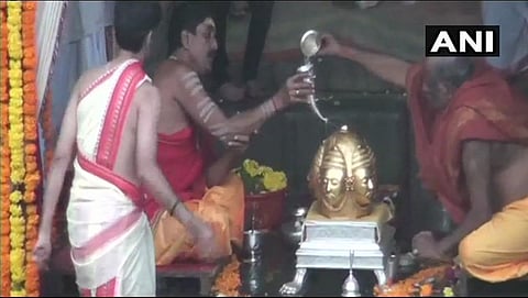 ತ್ರಯಂಬಕೇಶ್ವೇರ ದೇಗುಲದಲ್ಲಿ ವಿಶೇಷ ಪೂಜೆ