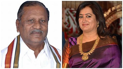 ಸುಮಲತಾ ಮತ್ತು ಡಿ.ಸಿ ತಮ್ಮಣ್ಣ