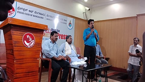 ಪ್ರೆಸ್ ಕ್ಲಬ್ ಸಂವಾದದಲ್ಲಿ  ಸಿದ್ದರಾಮಯ್ಯ