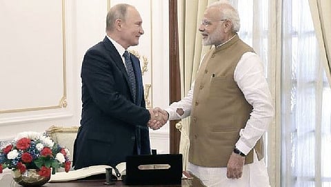 ನರೇಂದ್ರ ಮೋದಿ -  ವ್ಲಾದಿಮಿರ್ ಪುಟಿನ್ (ಸಂಗ್ರಹ ಚಿತ್ರ)