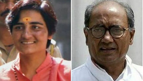 ದಿಗ್ವಿಜಯ್ ಸಿಂಗ್ ವಿರುದ್ಧ ಸಾಧ್ವಿ ಪ್ರಜ್ಞಾ ಸಿಂಗ್ ಸ್ಪರ್ಧೆ?