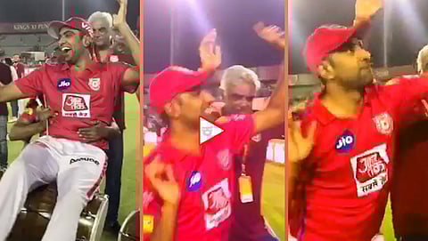 ಭಾಂಗ್ರಾ ನೃತ್ಯ ಮಾಡಿದ ಅಶ್ವಿನ್