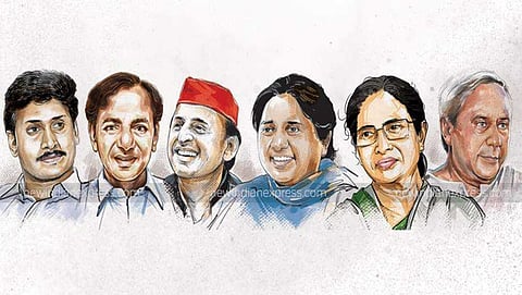 ಸಂಸತ್ತಿನ ಆಡಳಿತ ಚುಕ್ಕಾಣಿ ಹಿಡಿಯುವಲ್ಲಿ 6 ಸ್ಥಳೀಯ ಪಕ್ಷಗಳ ನಿರ್ಣಾಯಕ ಪಾತ್ರ!