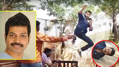 ಶೂಟಿಂಗ್ ವೇಳೆ ಅವಘಡ: 'ಮರಿ ಟೈಗರ್' ಖ್ಯಾತಿಯ ವಿನೋದ್ ಪ್ರಭಾಕರ್‌ಗೆ ಗಾಯ