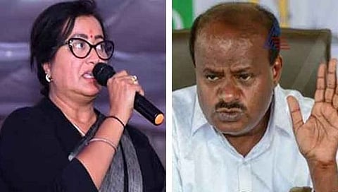 ಸುಮಲತಾ ಅಂಬರೀಶ್-ಎಚ್ ಡಿ ಕುಮಾರಸ್ವಾಮಿ