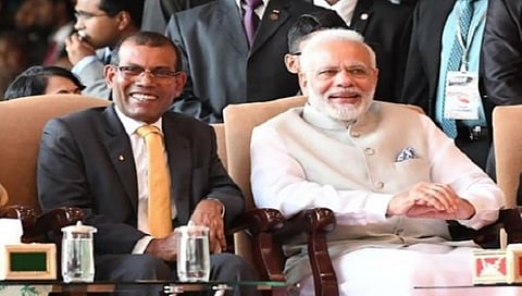 ಮೊಹಮ್ಮದ್ ನಶೀದ್-ನರೇಂದ್ರ ಮೋದಿ