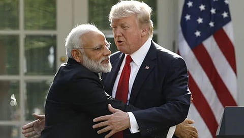 ನರೇಂದ್ರ ಮೋದಿ - ಡೊನಾಲ್ಡ್ ಟ್ರಂಪ್ (ಸಂಗ್ರಹ ಚಿತ್ರ)