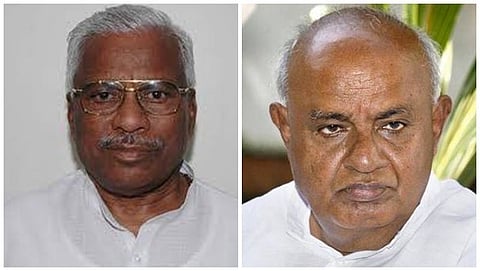 ಜಿಎಸ್ ಬಸವರಾಜು - ದೇವೇಗೌಡ
