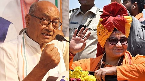 ದಿಗ್ವಿಜಯ್ ಸಿಂಗ್ - ಪ್ರಗ್ಯಾ ಸಿಂಗ್ ಠಾಕೂರ್
