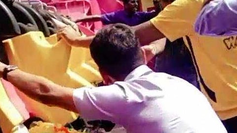 ವಂಡರ್ಲಾ ಪಾರ್ಕ್‌ನಲ್ಲಿ ಥ್ರಿಲ್ ರೈಡ್ ಅಪಘಾತದ ದೃಶ್ಯ