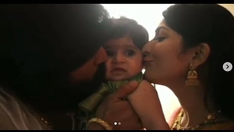 ಮಗಳೊಂದಿಗೆ ಯಶ್ ರಾಧಿಕಾ ಪಂಡಿತ್