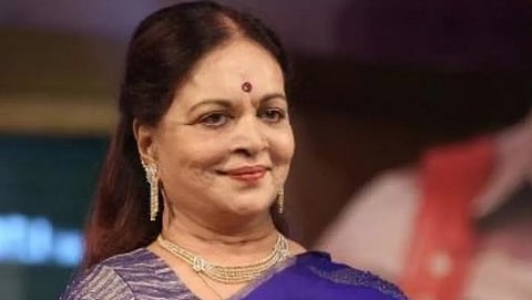 ಹಿರಿಯ ನಿರ್ದೇಶಕಿ ಮತ್ತು ನಟಿ ಡಾ ವಿಜಯ ನಿರ್ಮಲಾ