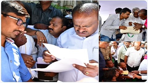 ಮುಖ್ಯಮಂತ್ರಿ ಎಚ್ ಡಿ ಕುಮಾರಸ್ವಾಮಿ ಜನತಾ ದರ್ಶನ