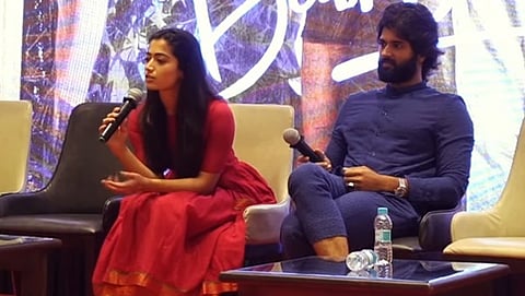 ರಶ್ಮಿಕಾ ಮಂದಣ್ಣ. ವಿಜಯ್ ದೇವರಕೊಂಡ
