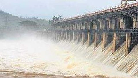 ಶಿವಮೊಗ್ಗದ ಗಾಜನೂರಿನಲ್ಲಿರುವ ತುಂಗಾ ಅಣೆಕಟ್ಟು