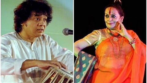 ಜಾಕೀರ್ ಹುಸೇನ್, ಸೋನಲ್ ಮಾನ್ಸಿಂಗ್