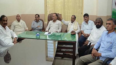 ಕಾಂಗ್ರೆಸ್ ನಾಯಕರ ಸಭೆ