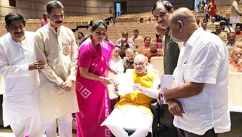 ಅಮಿತ್ ಶಾಗೆ ರಾಜ್ಯ ಸಂಸದರಿಂದ ಮನವಿ