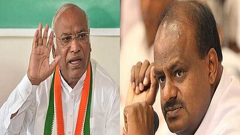 ಮಲ್ಲಿಕಾರ್ಜುನ್ ಖರ್ಗೆ - ಎಚ್ ಡಿ ಕುಮಾರಸ್ವಾಮಿ
