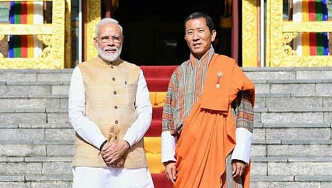 ಭೂತಾನ್ ನಲ್ಲಿ ಮೋದಿ