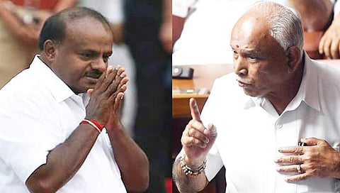ಬಿಎಸ್ ವೈ-ಎಚ್ ಡಿಕೆ(ಸಂಗ್ರಹ ಚಿತ್ರ)