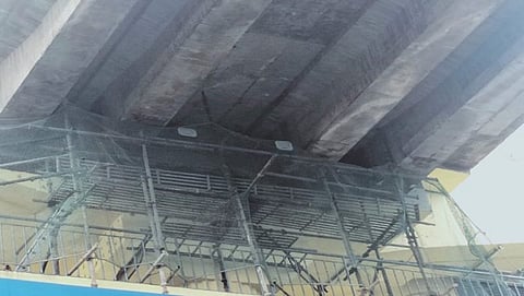 ಇಂದಿರಾನಗರ ಮೆಟ್ರೋದಲ್ಲಿ ಬಿರುಕು