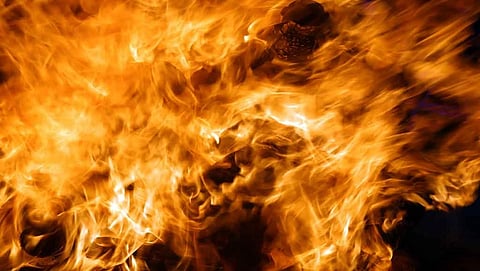 House Set on fire