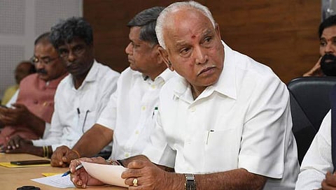 ಸಿಎಂ ಬಿಎಸ್ ಯಡಿಯೂರಪ್ಪ
