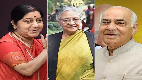 ಒಂದೇ ವರ್ಷದಲ್ಲಿ ದೆಹಲಿಯ 3 ಮಾಜಿ ಸಿಎಂ ಗಳ ನಿಧನ!