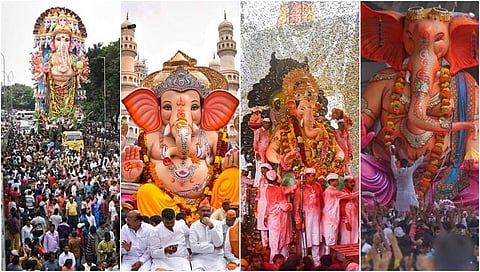 ಹಿಂದೂಗಳ ಧಾರ್ಮಿಕ ಹಬ್ಬವಾಗಿರುವ ವಿನಾಯಕ ಚತುರ್ಥಿಯನ್ನು ದೇಶಾದ್ಯಂತ ಅದ್ಧೂರಿಯಾಗಿ ಆಚರಣೆ ಮಾಡಲಾಯಿತು. ಇನ್ನು ದೇಶದ ನಾನಾ ಭಾಗಗಳಲ್ಲಿ ಇಂದು ಗಣೇಶ ವಿಸರ್ಜನೆ ಕಾರ್ಯಕ್ರಮಗಳು ವಿಜೃಂಭಣೆಯಿಂದ ನಡೆಯಿತು.