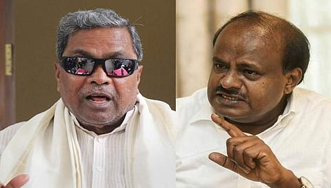 ಸಿದ್ದರಾಮಯ್ಯ-ಎಚ್ ಡಿ ಕುಮಾರಸ್ವಾಮಿ