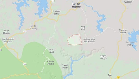 ಅಮಗಾಂವ್ ಭೂಪಟ