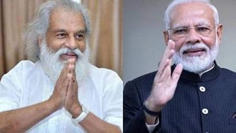 ಯೇಸುದಾಸ್, ಪ್ರಧಾನಿ ಮೋದಿ