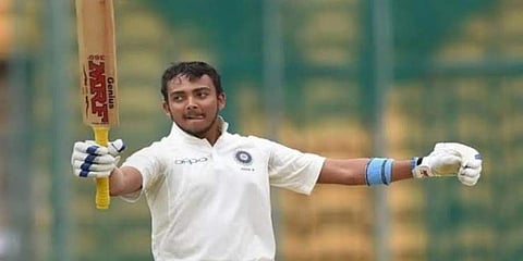 ಯೋ-ಯೋ ಟೆಸ್ಟ್ ನಲ್ಲಿ ಪೃಥ್ವಿ ಶಾ ಪಾಸ್