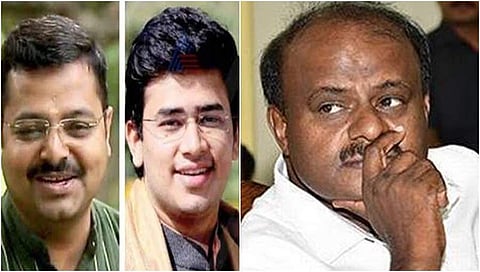 ಚಕ್ರವರ್ತಿ ಸೂಲಿಬೆಲೆ, ತೇಜಸ್ವಿ ಸೂರ್ಯ ಮಹಾನ್ ದೇಶಭಕ್ತರೇನೂ ಅಲ್ಲ: ಎಚ್ ಡಿ ಕುಮಾರಸ್ವಾಮಿ