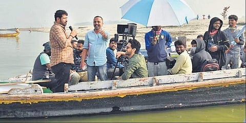 ಕಾಶಿಯ 64 ಘಾಟ್ ಗಳಲ್ಲಿ ವಿನೂತನ ಚಿತ್ರೀಕರಣ, ನಿರ್ದೇಶಕ ಜಯತೀರ್ಥ!