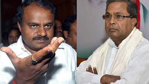 ಕುಮಾರಸ್ವಾಮಿ-ಸಿದ್ದರಾಮಯ್ಯ