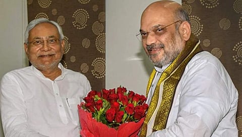 Nitish returning to national politics as RS MP: Amit Shah 