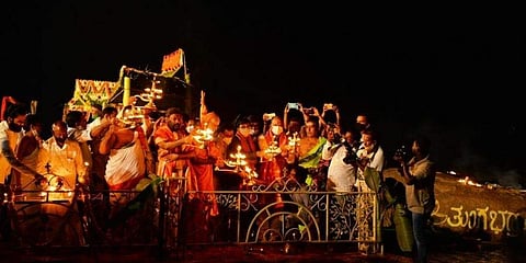 ಹಂಪಿಯ ತುಂಗಾ ಆರತಿ