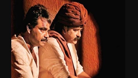 'ಕನ್ನಡಿಗ'ದಲ್ಲಿ ರವಿಚಂದ್ರನ್ ಜತೆ  ರಾಕ್‌ಲೈನ್ ವೆಂಕಟೇಶ್