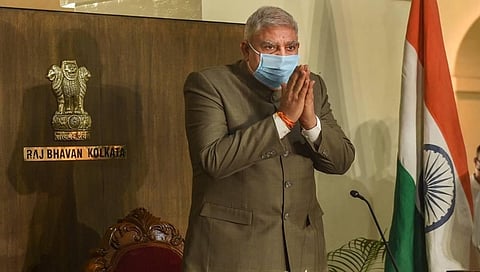 ಪಶ್ಚಿಮ ಬಂಗಾಳ ರಾಜ್ಯಪಾಲ ಜಗದೀಪ್ ಧಂಕರ್
