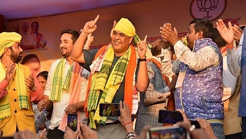 ಹಿಮಂತ ಬಿಸ್ವ ಶರ್ಮ ಪ್ರಚಾರದ ವೇಳೆ